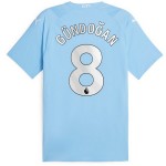 Günstige Fußballtrikots Manchester City 2023-24 Gundogan 8 Heimtrikot Kurzarm